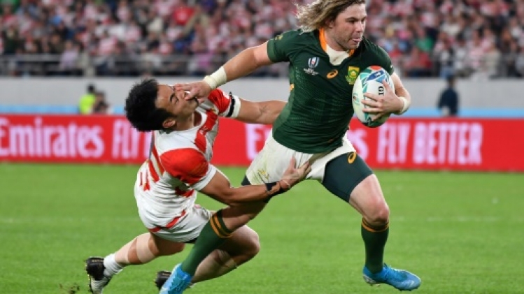 Mondial de rugby: Faf De Klerk, chauffeur poids lourds sud-africain