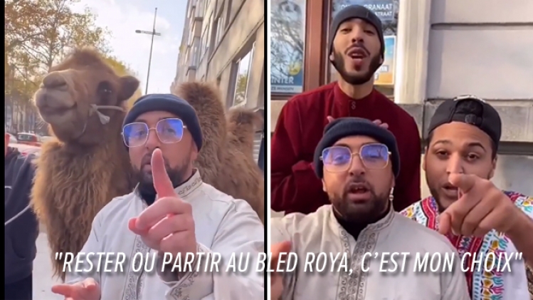 INÉDIT: un groupe de rap bruxellois proteste contre le racisme en tournant un clip devant le Vlaams Belang (vidéo)