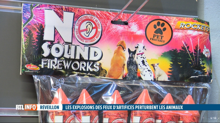 Feux d''artifice à bruit réduit