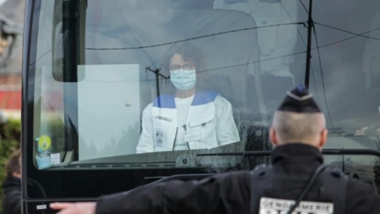 Coronavirus: les Français rapatriés de Chine dans le Calvados