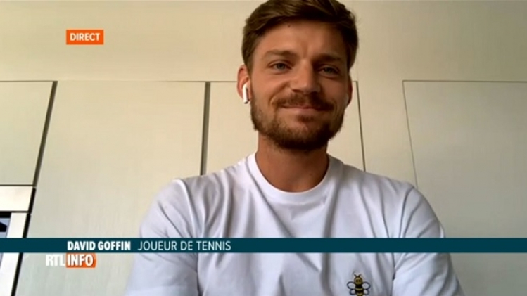 David Goffin a repris les entraînements: Il faut vraiment s'accrocher pour trouver un peu de motivation (vidéo)