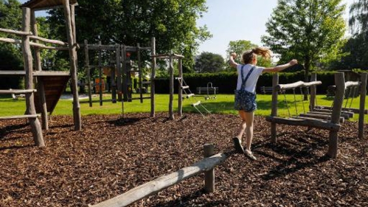 Ouverture de la plaine de jeux rénovée du Rouge-Cloître à Auderghem