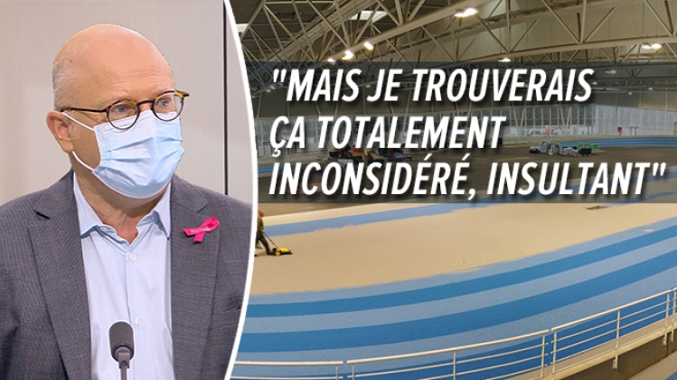 Les Borlée pourront-ils s'entraîner à Louvain-la-Neuve? La réponse de Jean-Luc Crucke, ministre wallon des Infrastructures Sportives (vidéo)