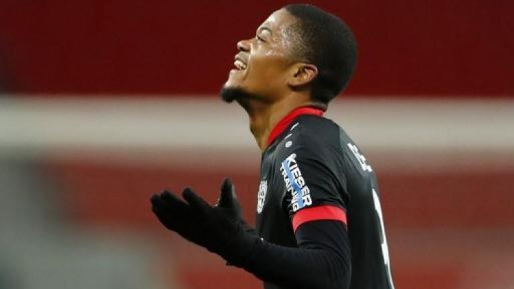 Bundesliga - Leverkusen gagne avec un doublé de Bailey (ex-Genk) et prend seul la tête de la Bundesliga