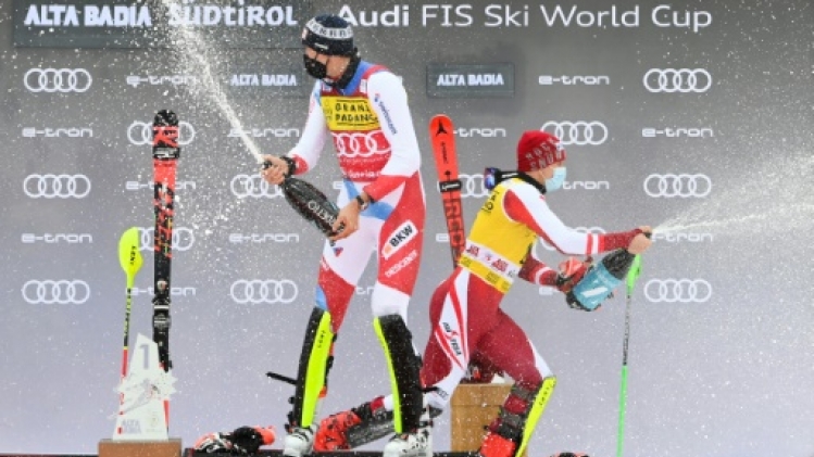 Ski alpin: Zenhäusern ouvre le bal du slalom à Alta Badia