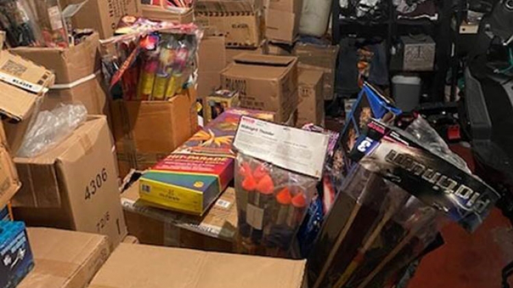 Koekelberg: près de 900 kg de feux d'artifice saisis (photos)