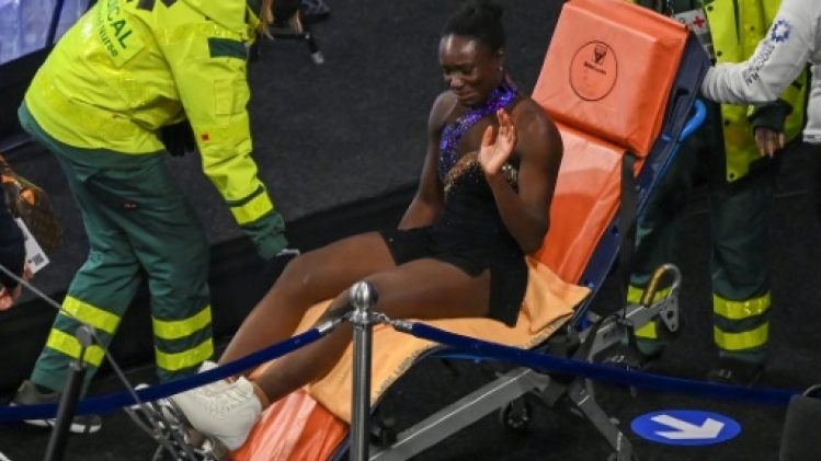 Mondiaux de patinage: Méité se blesse au tendon d'Achille au bout de quelques secondes