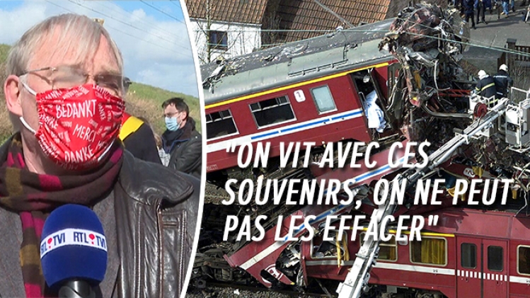 Michel rend hommage à son épouse décédée dans la catastrophe de Pécrot