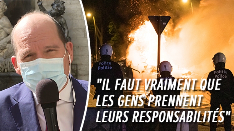 Philippe Close s''exprime sur le bois de la Cambre