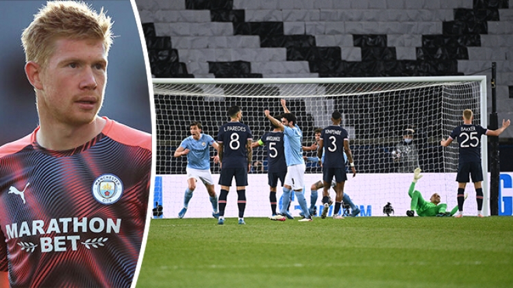Ligue des champions: le but de Kevin De Bruyne lors de PSG - Manchester City (vidéo)