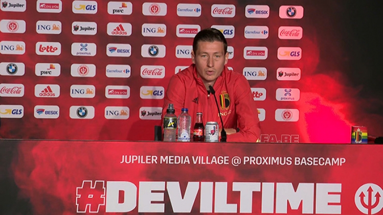 Diables Rouges: le petit détail qui n'est pas passé inaperçu lors de la conférence de presse de Vanaken (vidéo)