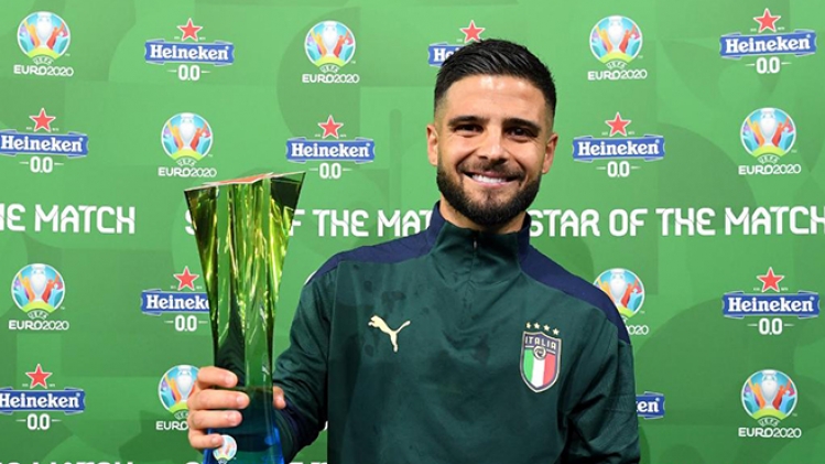 Diables Rouges: Lorenzo Insigne Homme du Match d'Italie-Belgique
