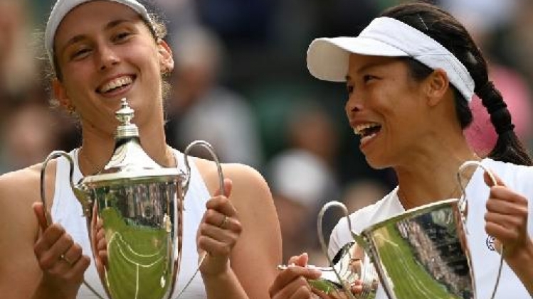 Wimbledon - Su-Wei Hsieh: Elise m'a beaucoup aidée aujourd'hui