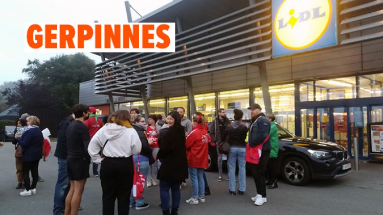 Appel à la grève nationale chez Lidl ce samedi: la moitié des supermarchés fermés
