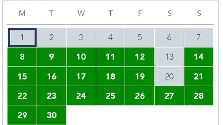 Des places disponibles