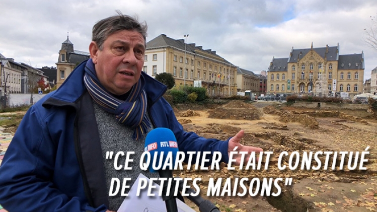 Découvertes rares à Arlon: un quartier datant du 16ème siècle sorti de terre sous le parc Léopold