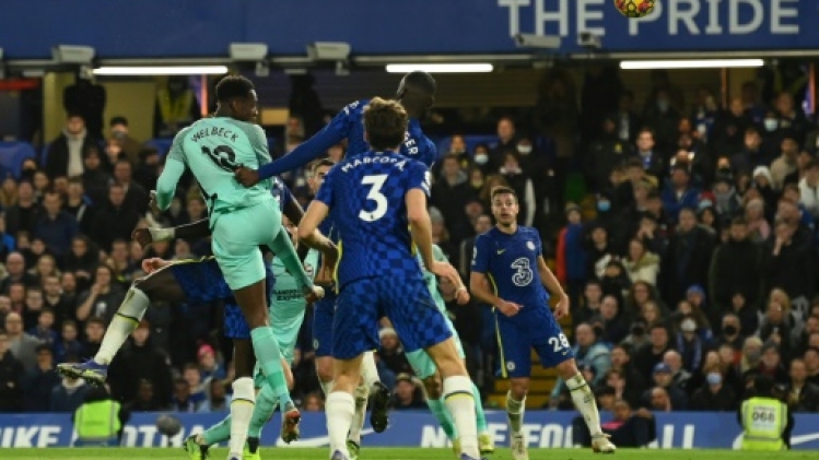 Angleterre: Chelsea rejoint in extremis par Brighton