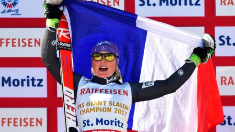 JO-2022: Tessa Worley, l'habitude de la tête d'affiche