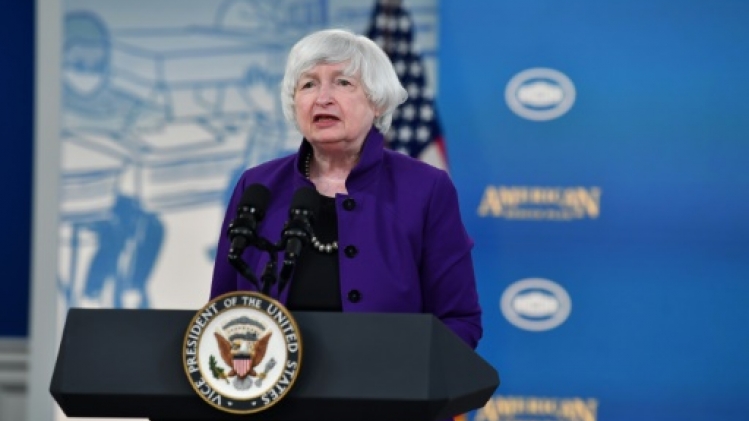 La forte inflation aux Etats-Unis n'est pas tolérable, dit Janet Yellen à l'AFP