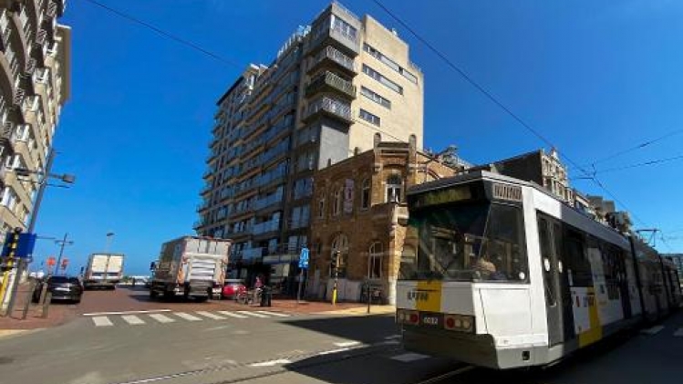 Le tram de la Côte reprend du service entre Ostende et Knokke après la tempête Eunice