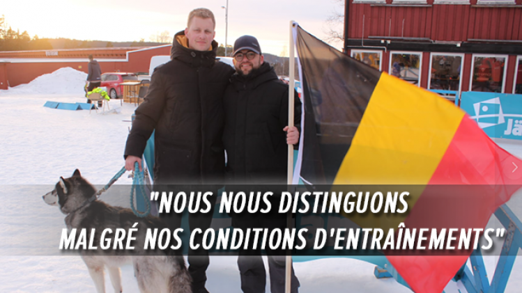 Pour nous, c'est un loisir: deux Belges viennent d'être sacrés champions du monde de... course de chien de traineau
