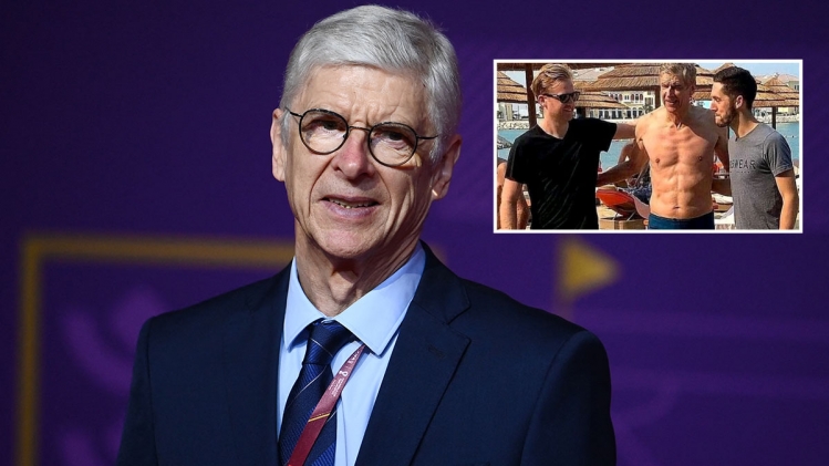 L'ancien coach d'Arsenal, Arsène Wenger, 72 ans, affiche une forme exceptionnelle