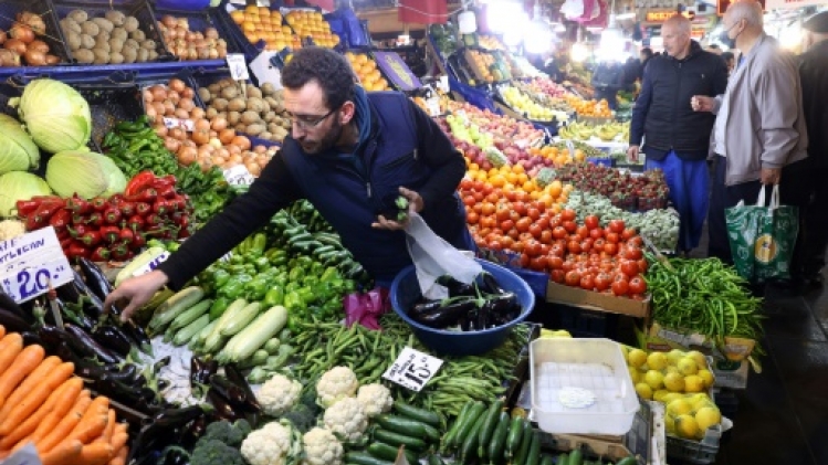 Turquie: l'inflation frôle les 70%, caillou dans la chaussure d'Erdogan