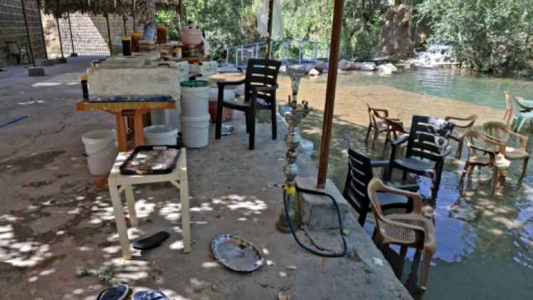 Irak: au parc touché par des tirs d'artillerie meurtriers, le temps s'est figé