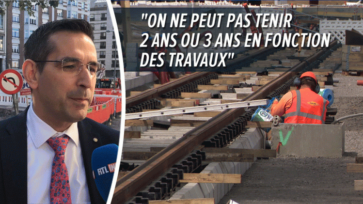 C'est l'enfer: le méga-chantier du tram mène la vie dure aux Liégeois