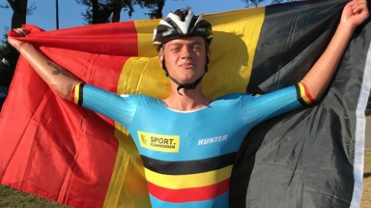 Jason Suttels, vainqueur du marathon de roller à Berlin