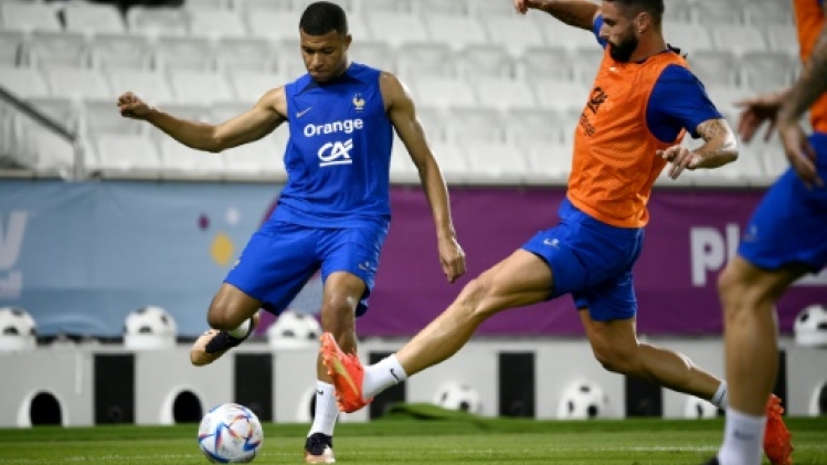 Mondial: Mbappé-Giroud, duo ressuscité et apaisé