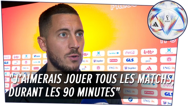 Eden Hazard est en manque de rythme, mais il va y travailler: J'ai 10 jours de préparation, je veux être sur le terrain !