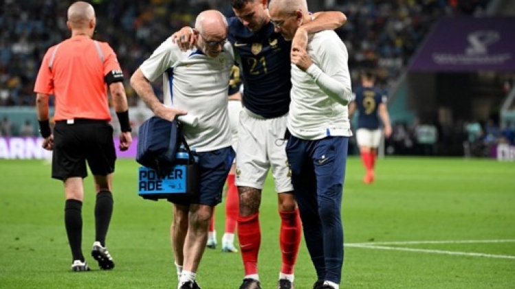 Mondial 2022 - Bleus: blessé à un genou, Lucas Hernandez forfait au Mondial