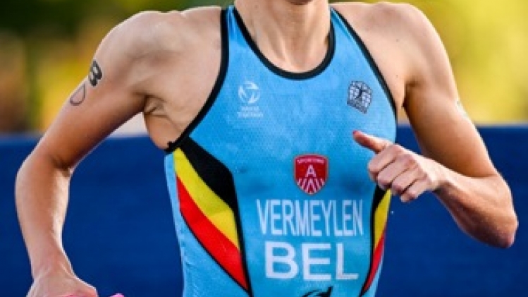 Jolien Vermeylen se classe 7e de la finale A du triathlon en salle de Liévin
