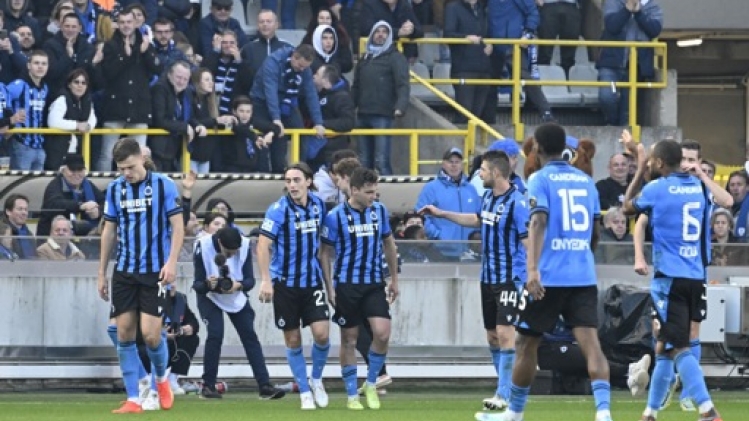 Le Club de Bruges, Ostende et Westerlo s'inclinent en amical