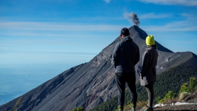 Éruption du volcan de Fuego au Guatemala