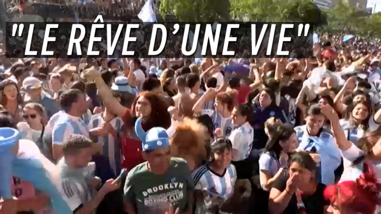 La folie: des millions d'Argentins fêtent la victoire dans les rues du pays (vidéos)