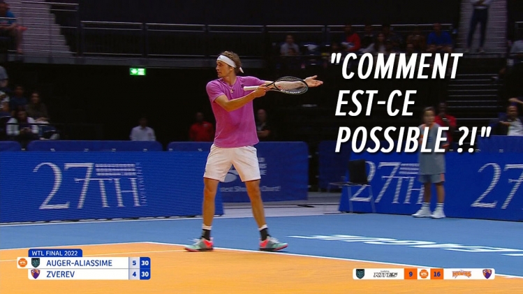 Mais qu'est-ce que c'est que ça ?: Alexander Zverev pète un câble contre un juge de ligne qui l'aurait dérangé durant l'échange (vidéo)