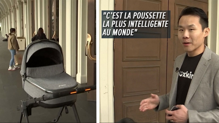 Un concept de poussette électrique et son constructeur