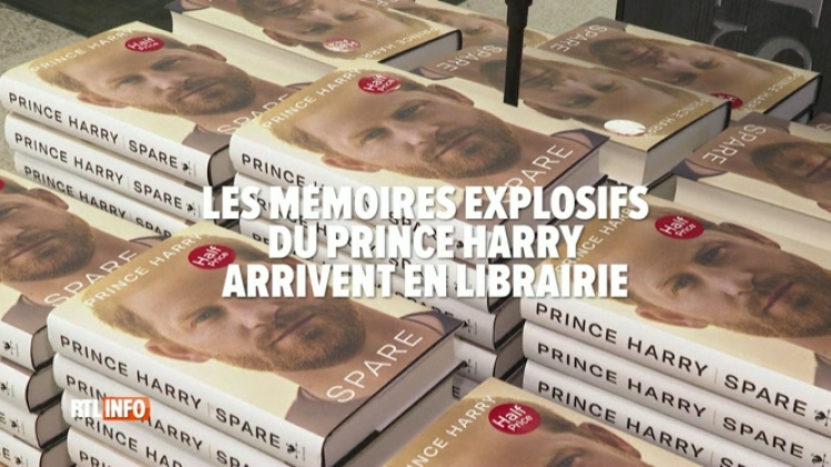 Les mémoires explosifs du prince Harry arrivent en librairie
