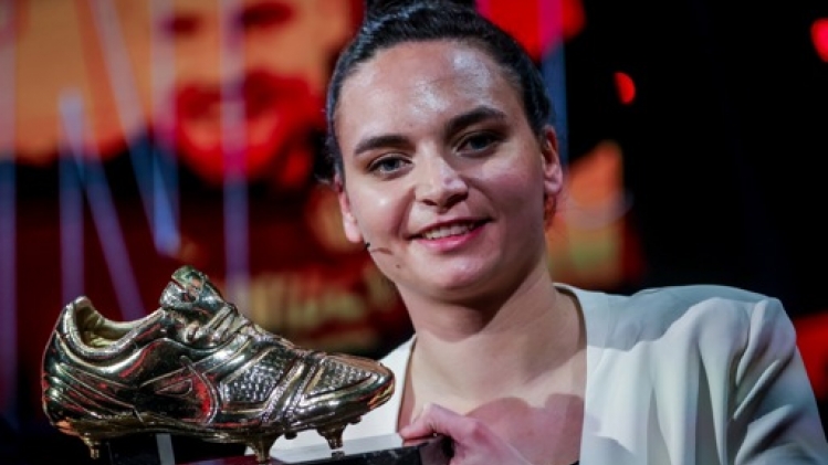 Soulier d'Or - Nicky Evrard première gardienne Soulier d'Or: L'Euro a joué en ma faveur