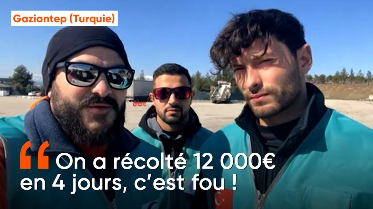 Malik de l'émission Les Traîtres s'envole à Gaziantep en Turquie pour venir en aide aux victimes après avoir récolté des fonds