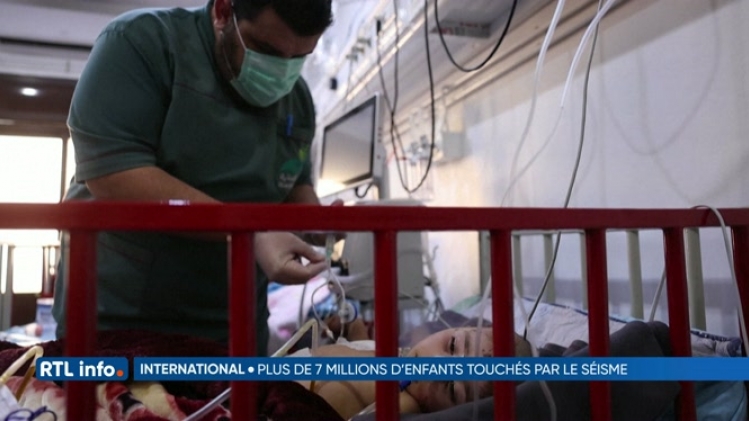 Séisme en Turquie et en Syrie: 7 millions d'enfants sont impactés