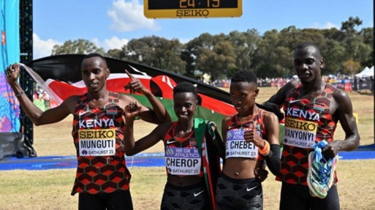 Le Kenya tient son rôle de favori dans le relais mixte
