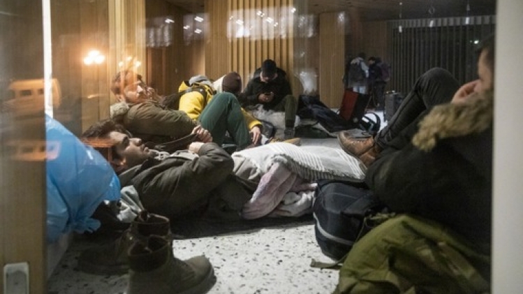 La Régie des Bâtiments demande l'expulsion d'un immeuble occupé par des demandeurs d'asile