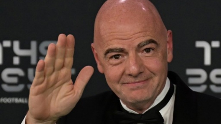 Seul en lice, Infantino assuré d'être réélu à la tête de la FIFA