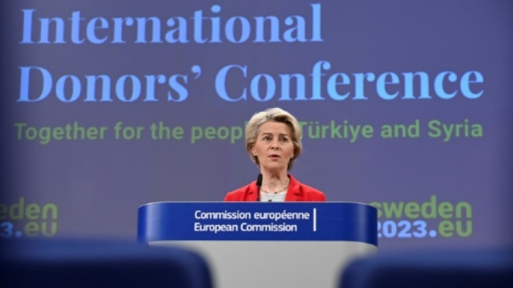 Séisme en Turquie et Syrie: 7 milliards d'euros de promesses d'aide internationale