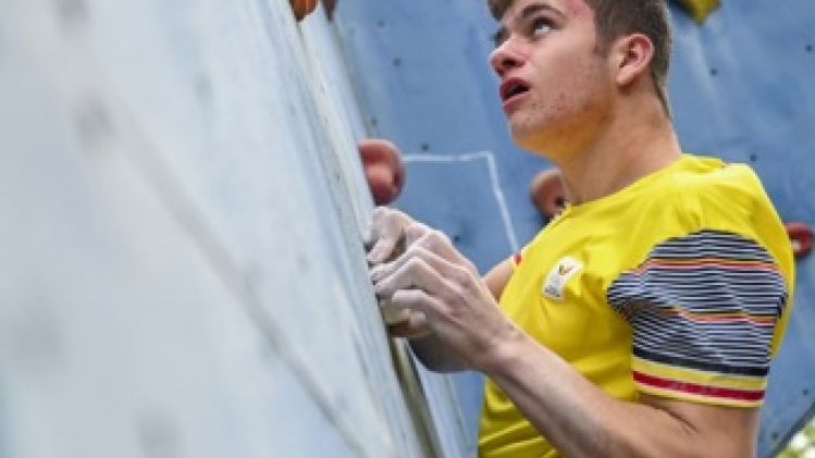 Hannes Van Duysen prend la 2e place en finale du bloc à Hachioji