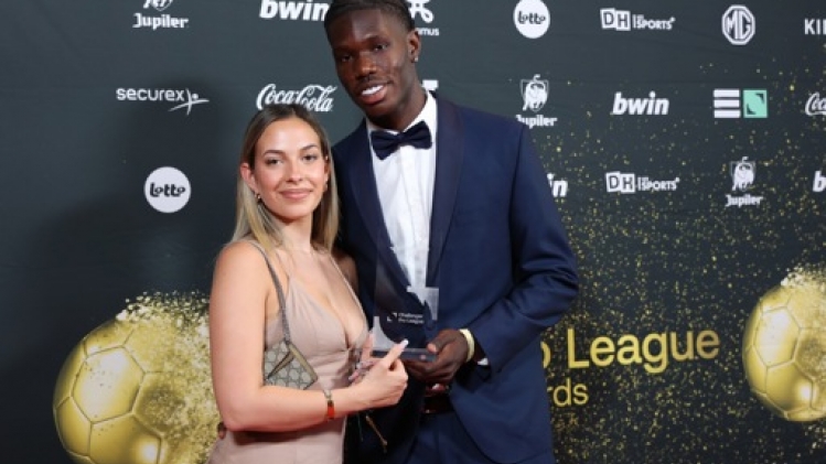 Le meilleur buteur Thierno Barry élu meilleur joueur de Challenger Pro League