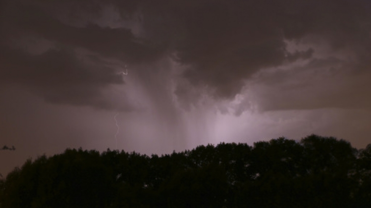 L'IRM émet une alerte jaune aux orages pour l'ensemble du pays jusqu'à vendredi matin